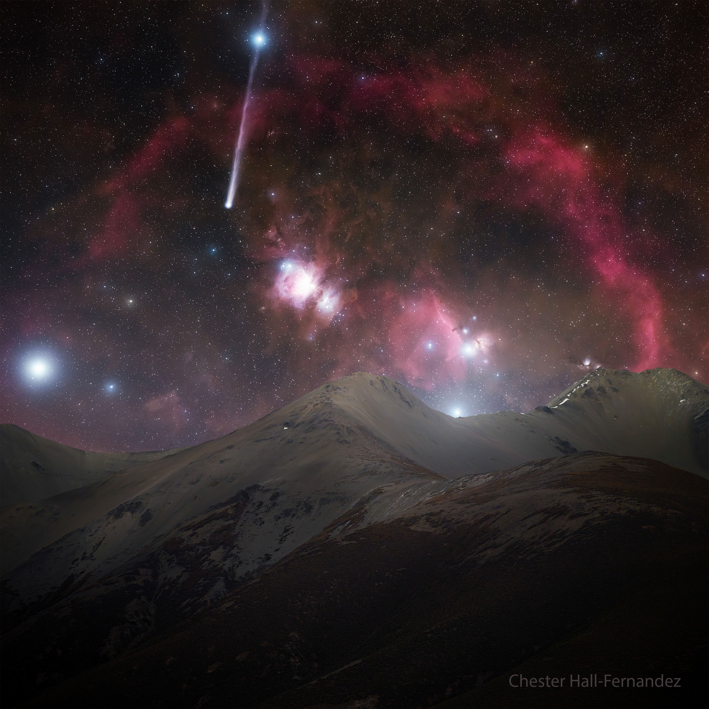 APOD: 2026 May 15 – R3 PanSTARRS: An Orion Comet