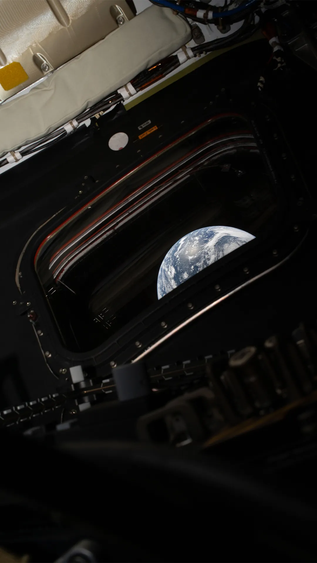Artemis II Mobile Wallpaper: Looking Back at Earth