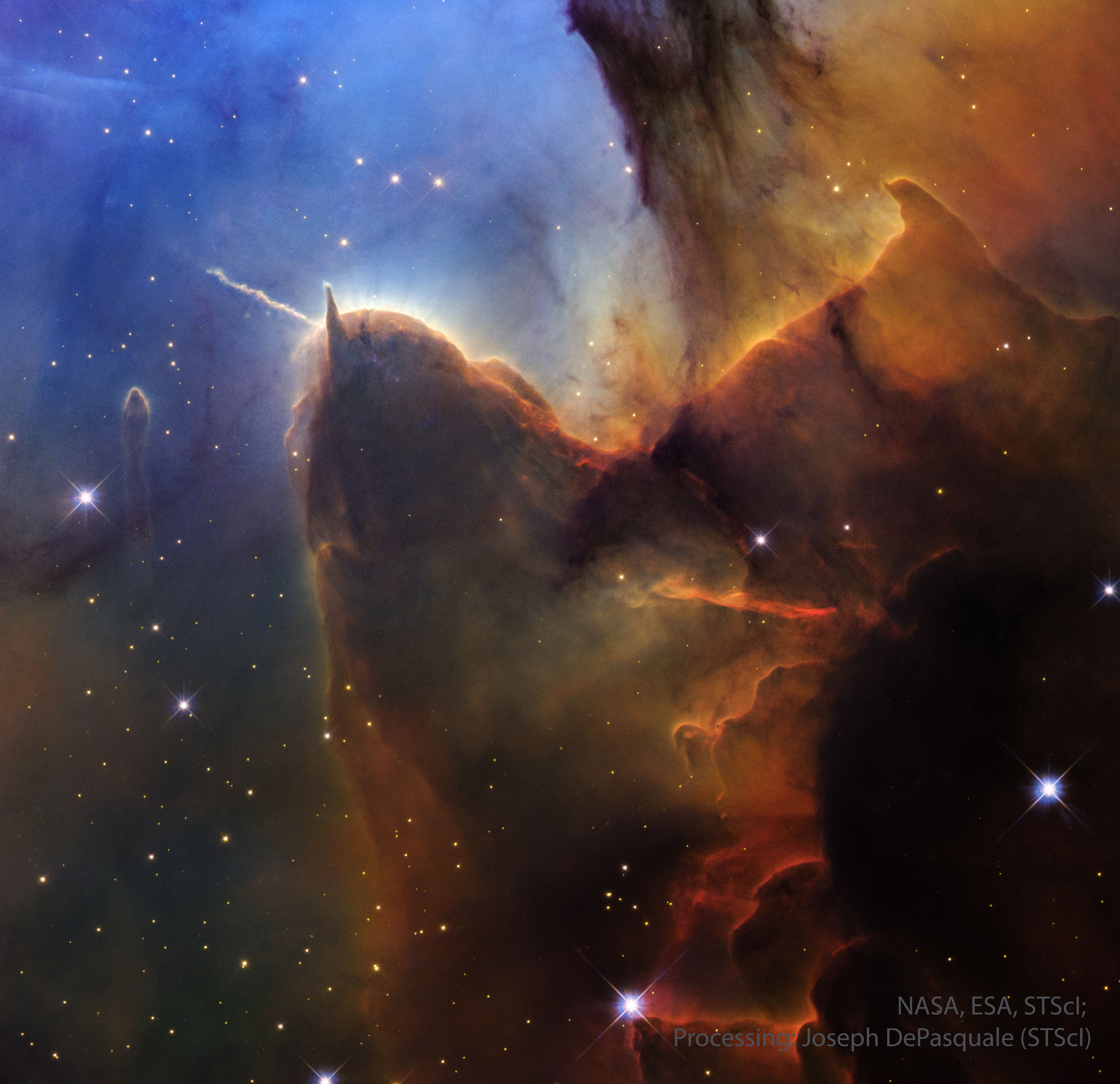 Astronomy Picture of the Day: The Trifid Nebula Pillar