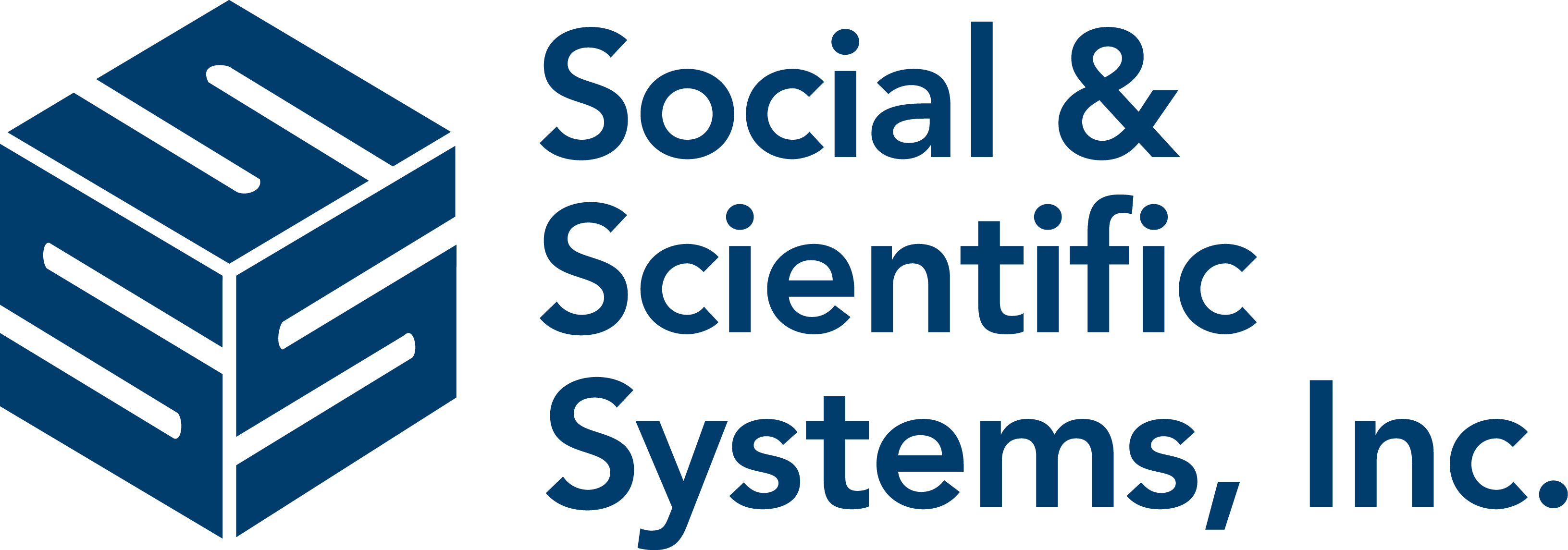 Logo graphic for Social & Scientific Systems, Inc.
