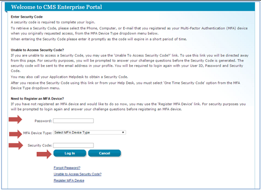 Welcome to CMS Enterprise Portal