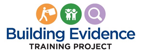 Building Evidence Training Project - Proposed Key Curriculum Components Memorandum