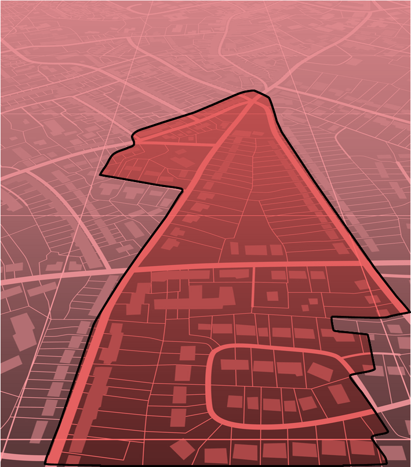 Front cover image of a generic map with a portion highlighted to callout a ficticious place named Silver Hill City