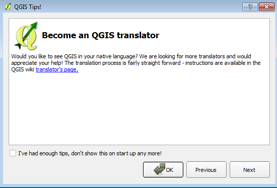 QGIS translator